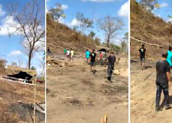 Vídeo registra tiroteio e correria em invasão de terra na Taboca do Pau Ferrado